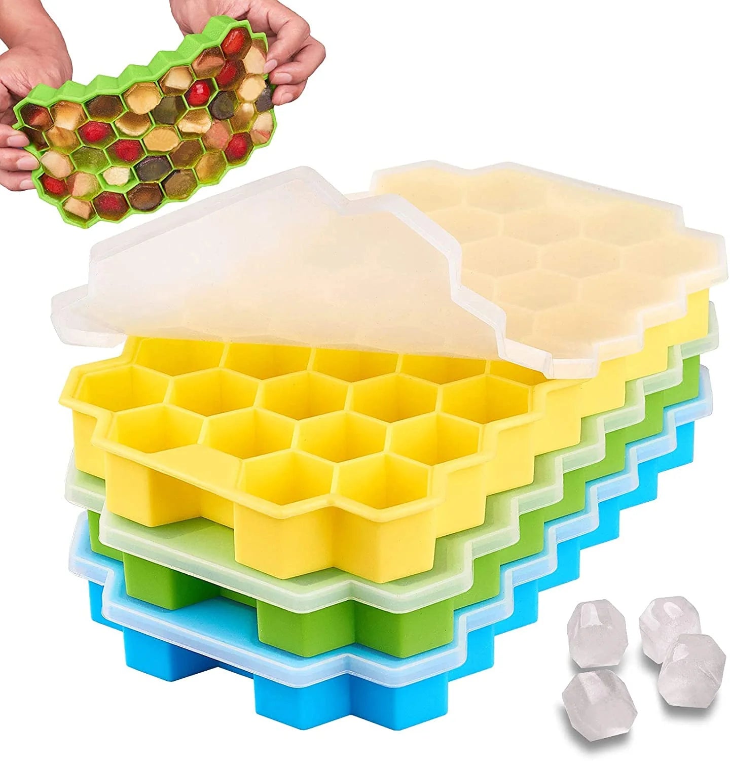 Honeycomb Ice Tray (Pack of 2)