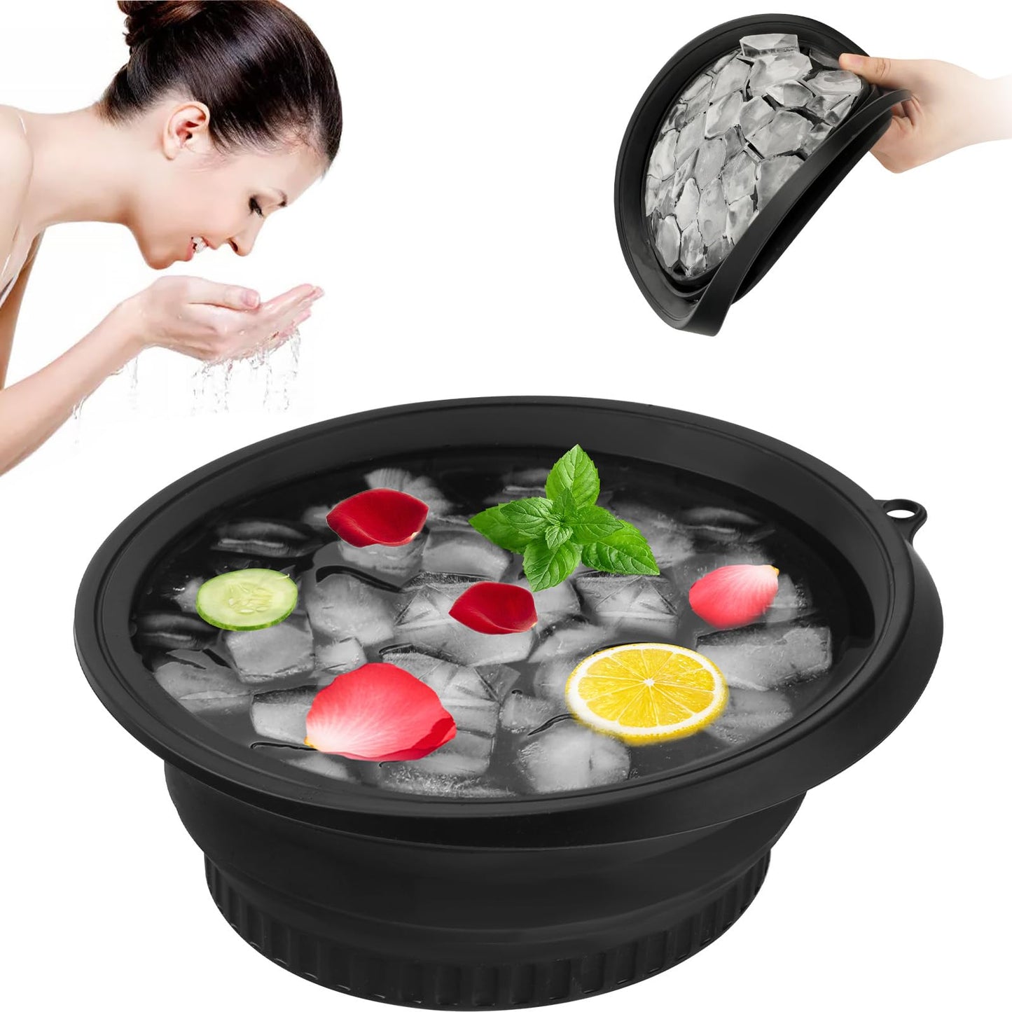 Silicone Ice Face Bowl